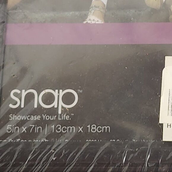 Pinnit Black Trim Snap Showcase Your Life 3pk 5"x7" Glass Cover Picture Frames - Picture 2 of 16